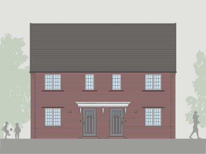 3 bedroom house - artist's  impression subject to change